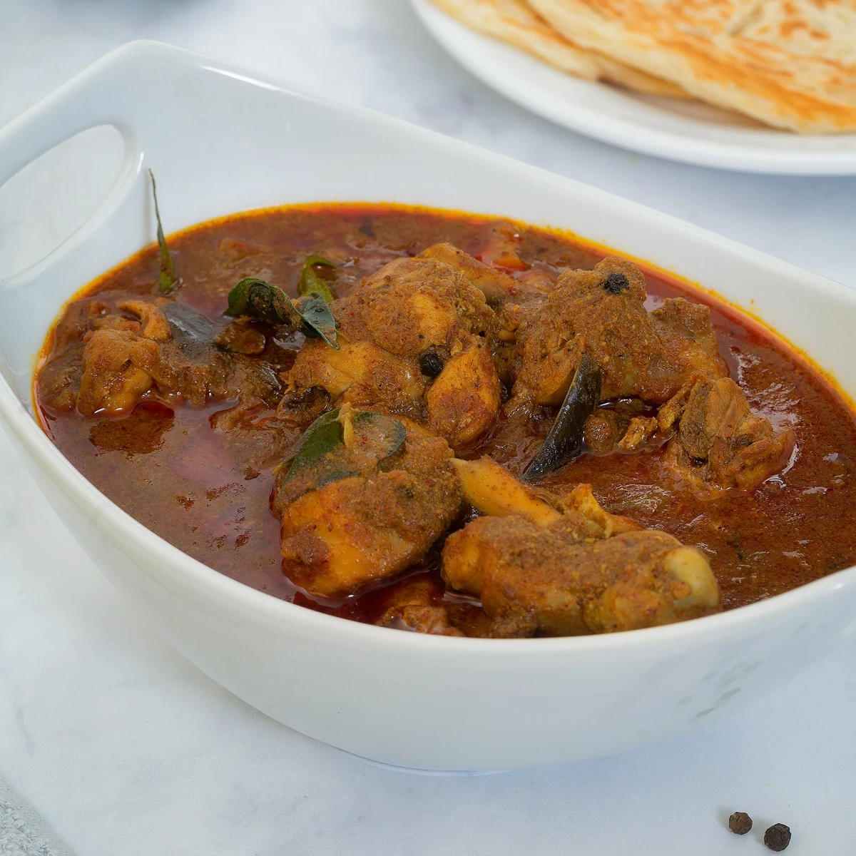 Delicious Chicken Chettinad dish at New Everest Indian Multi Kitchen & Bar on Whyte Ave Edmonton, AB